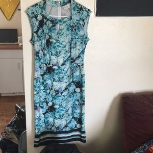 Beige by eci Floral Dress